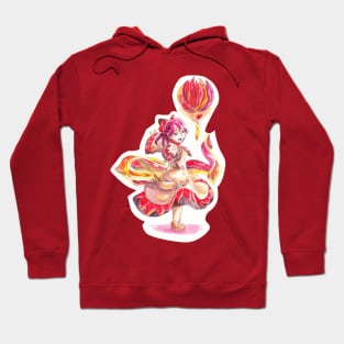 Fiery Dance Hoodie